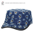 Militär Cap Fidel Cap Baseball Cap Fedel Hut Militär Hut Golf Cap Jeans Cap Washed Denim Cap